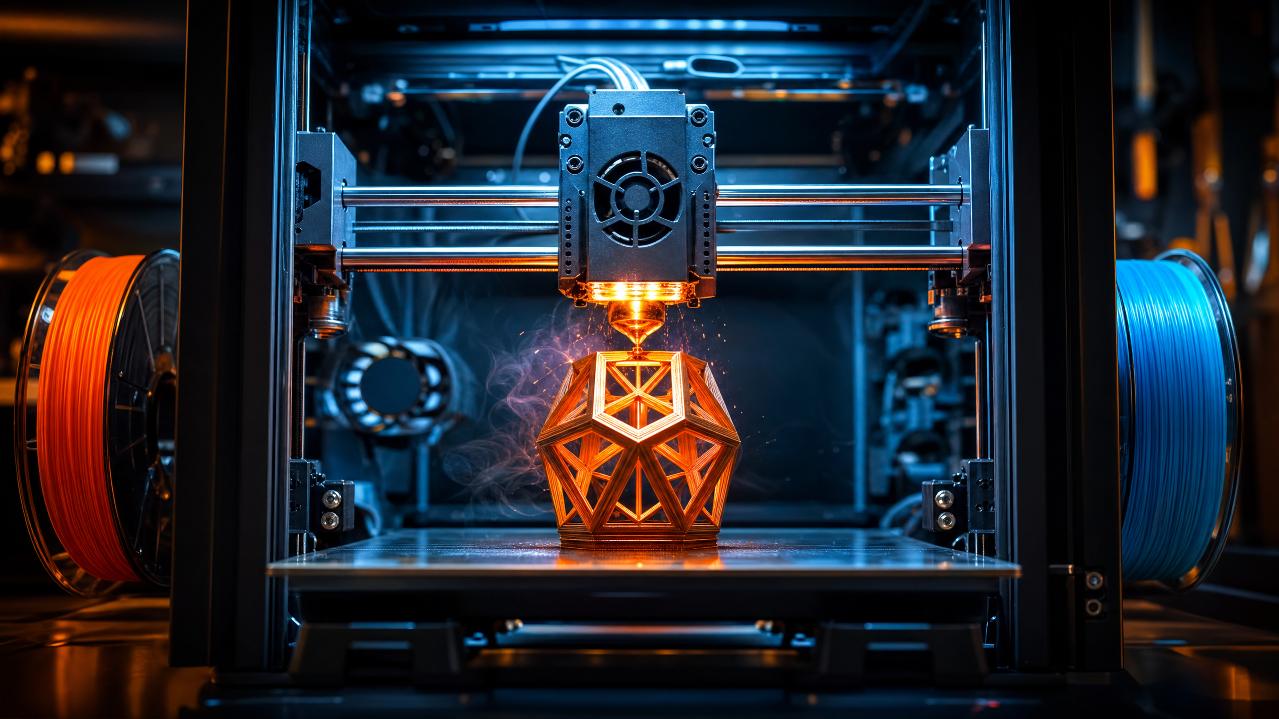3D printer in actie